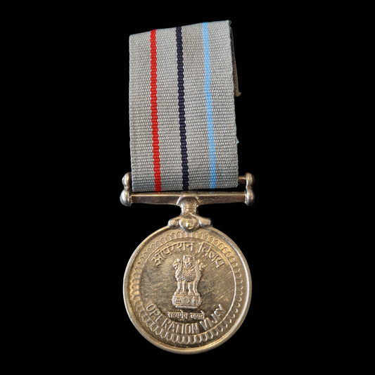 Indian Operation Vijay Medal – Republic of India - Kargil War of 1999