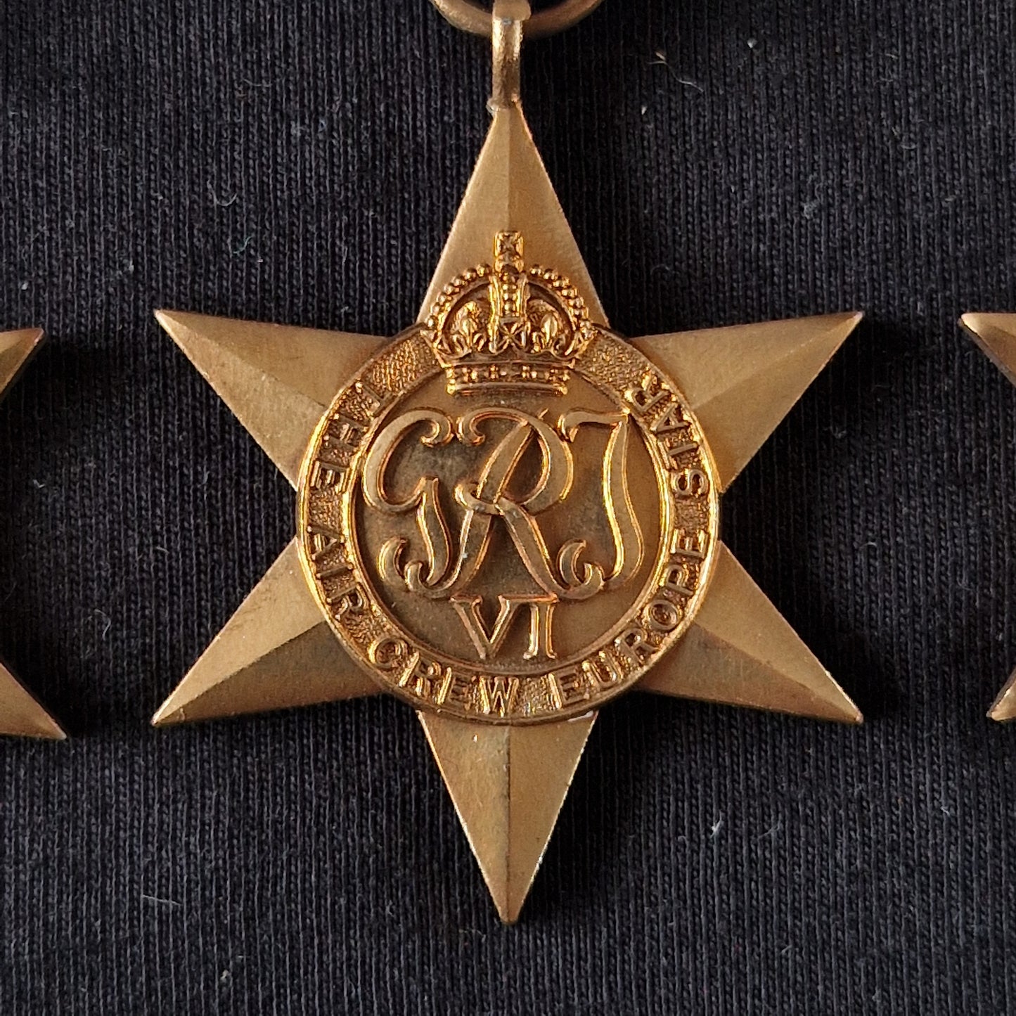 WW2 British Air Crew Europe Star Medal Group of 4 - Royal Air Force RAF