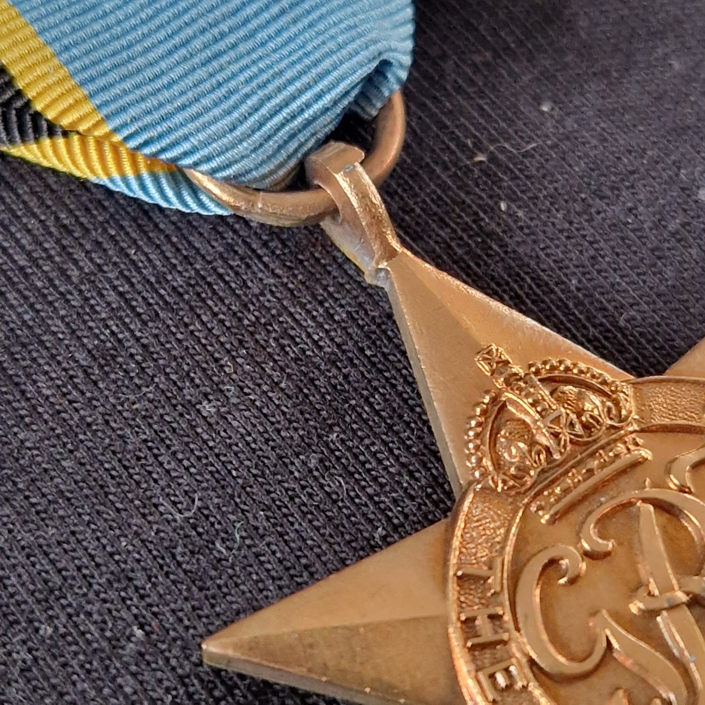 WW2 British Air Crew Europe Star Medal Group of 4 - Royal Air Force RAF