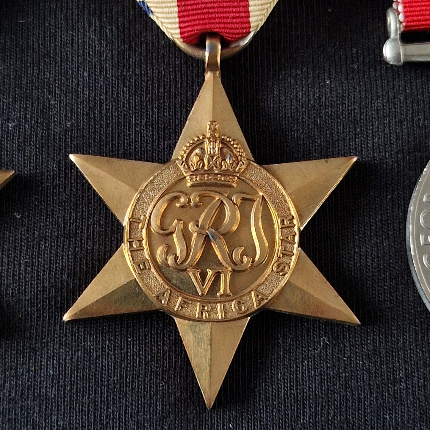 WW2 British Air Crew Europe Star Medal Group of 4 - Royal Air Force RAF