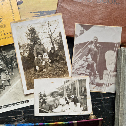 1st Seaforth Highlanders - Bandsman Saxophone Player - WW1 Medal Group Long Service - Home Guard WW2