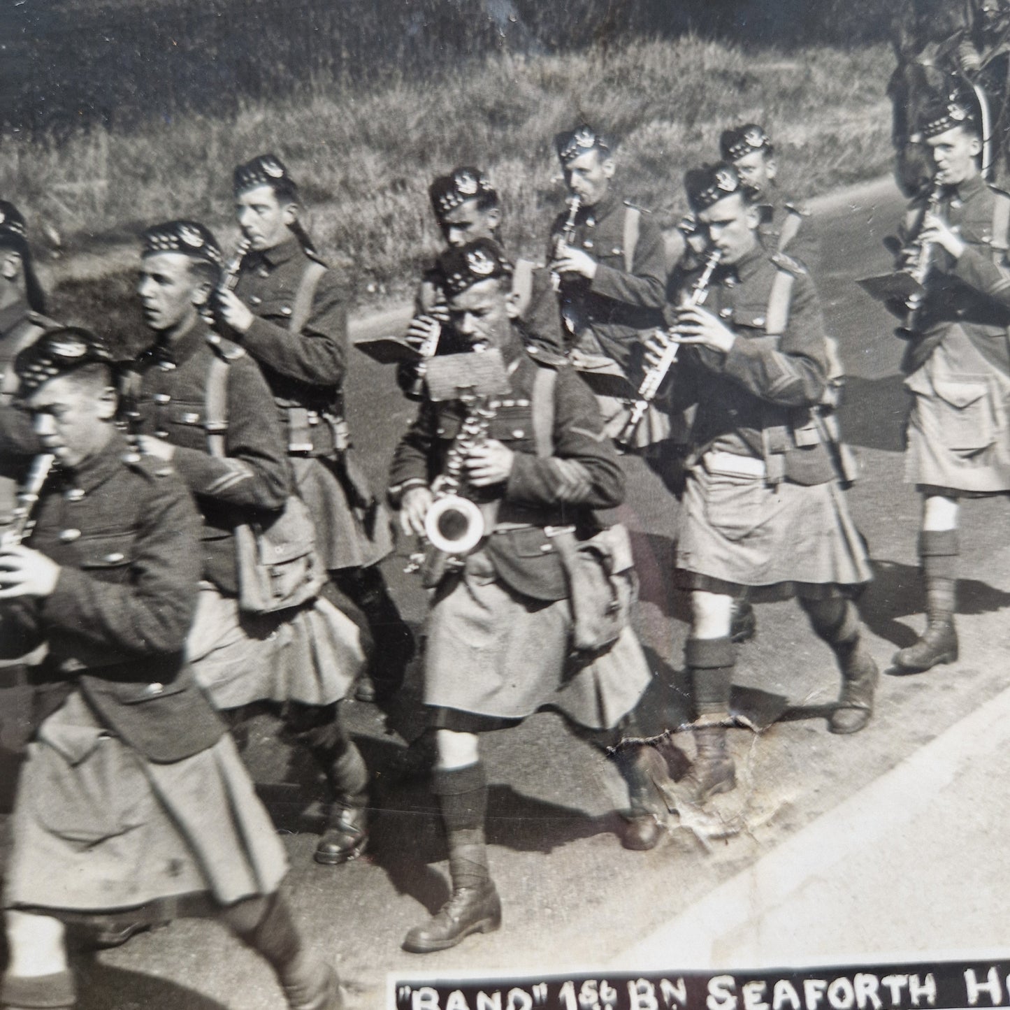 1st Seaforth Highlanders - Bandsman Saxophone Player - WW1 Medal Group Long Service - Home Guard WW2