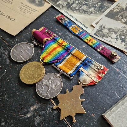 1st Seaforth Highlanders - Bandsman Saxophone Player - WW1 Medal Group Long Service - Home Guard WW2