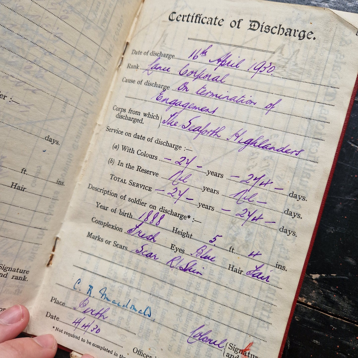 1st Seaforth Highlanders - Bandsman Saxophone Player - WW1 Medal Group Long Service - Home Guard WW2