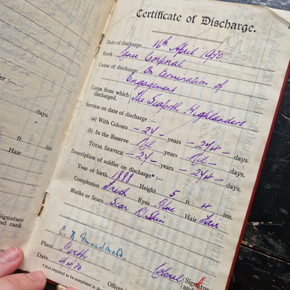 1st Seaforth Highlanders - Bandsman Saxophone Player - WW1 Medal Group Long Service - Home Guard WW2