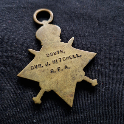 Royal Field Artillery - WW1 Medals - Rodley Leeds - Late West Riding Regiment - Victory Medal Returned