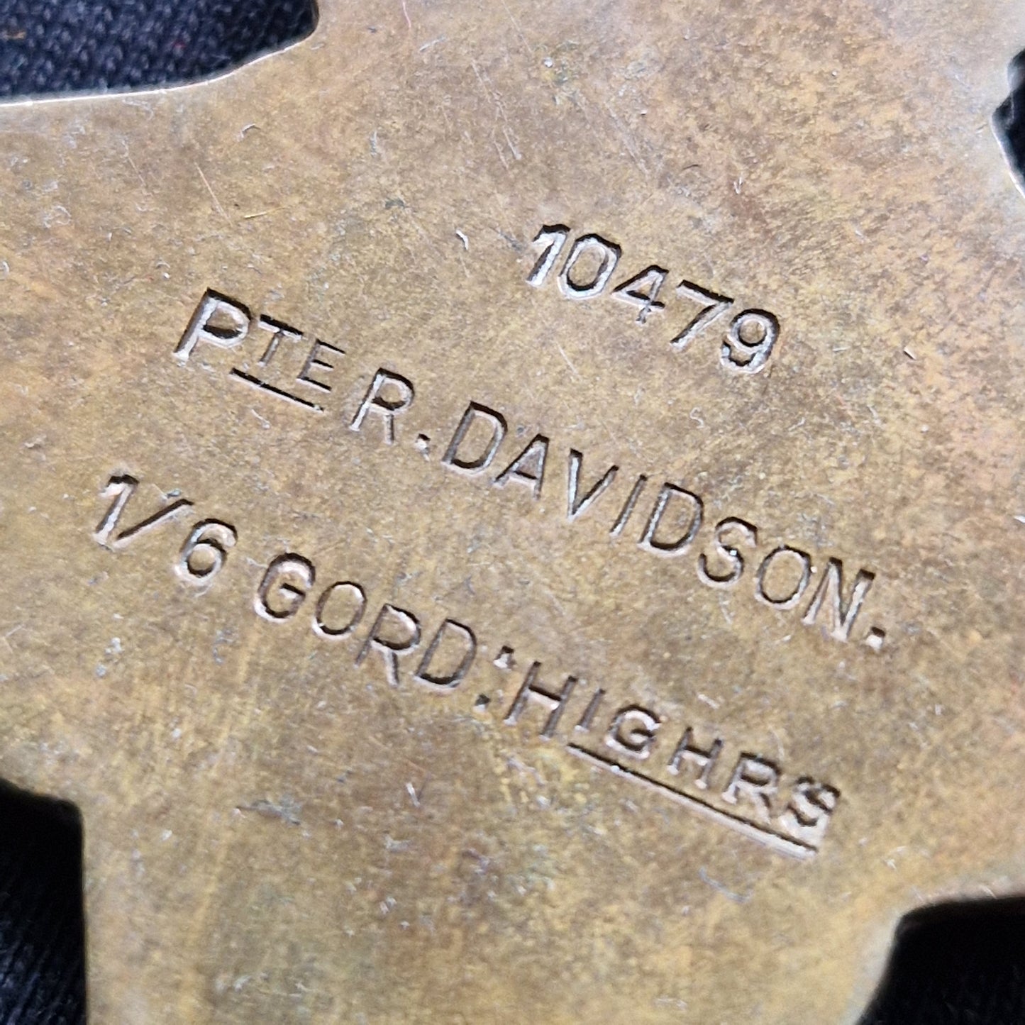 6th Gordon Highlanders - Wounded in Action 1916 - WW1 1914 Mons Star Medal Trio - From Huntly