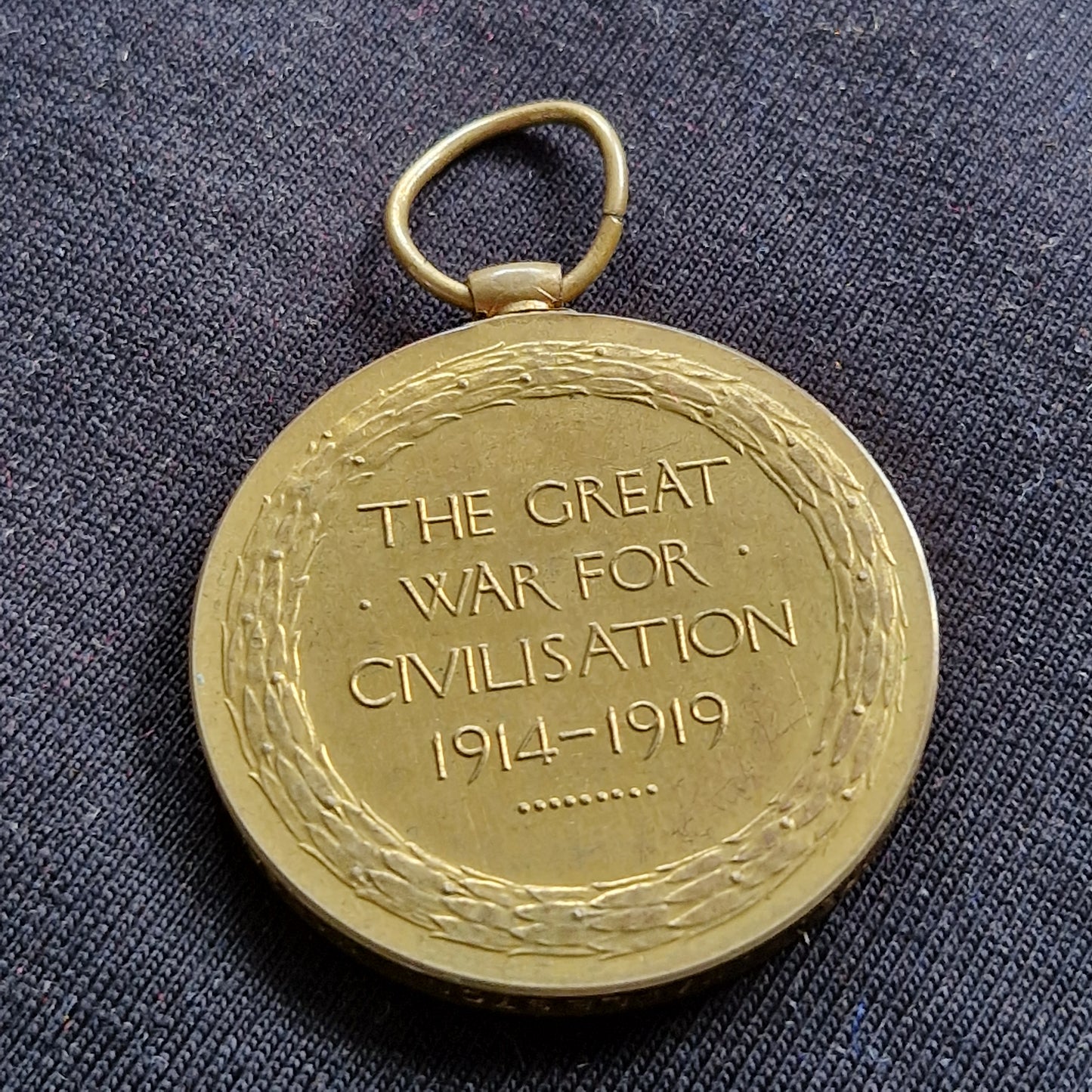 8th Bn. Manchester Regiment - Died of Wounds 1918 - WW1 Victory Medal - From Manchester