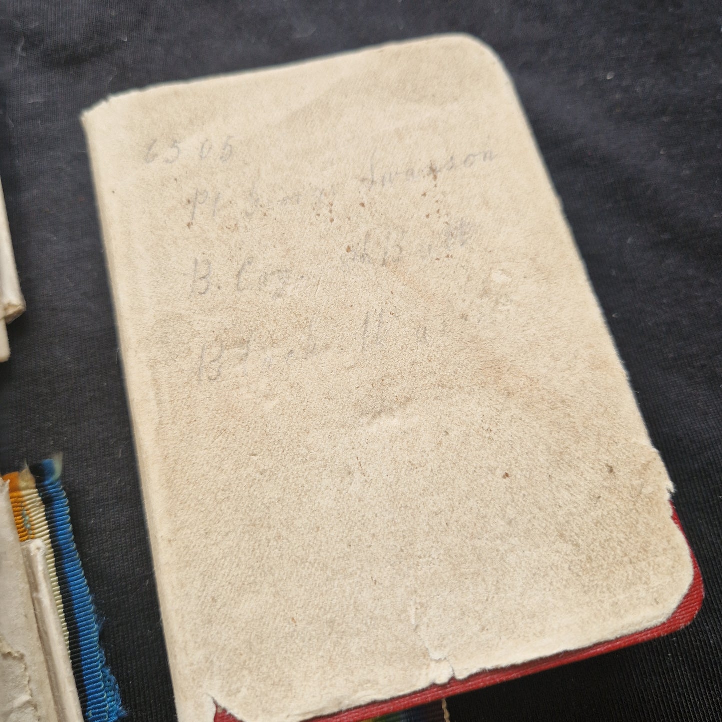 Black Watch (Royal Highlanders) - WW1 Medal Trio and Soldier's Pocket Bible