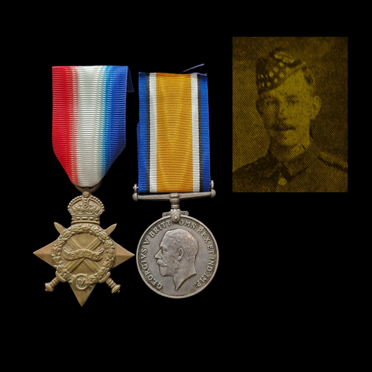 6th Seaforth Highlanders KIA Festubert 1915 WW1 Medals Dyke, Forres, Morayshire