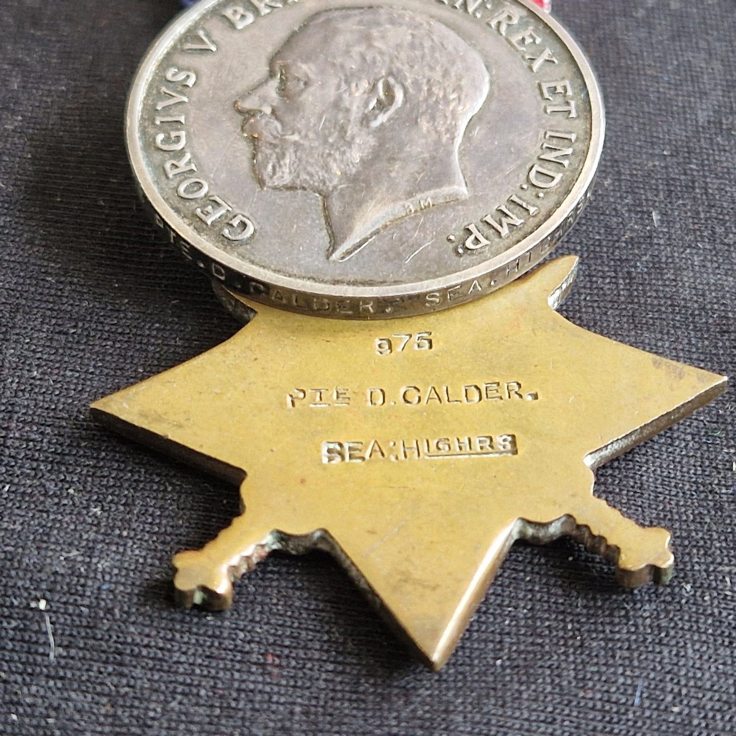 6th Bn. Seaforth Highlanders - Killed in Action Festubert 1915 - WW1 Medals - From Dyke, Forres, Morayshire