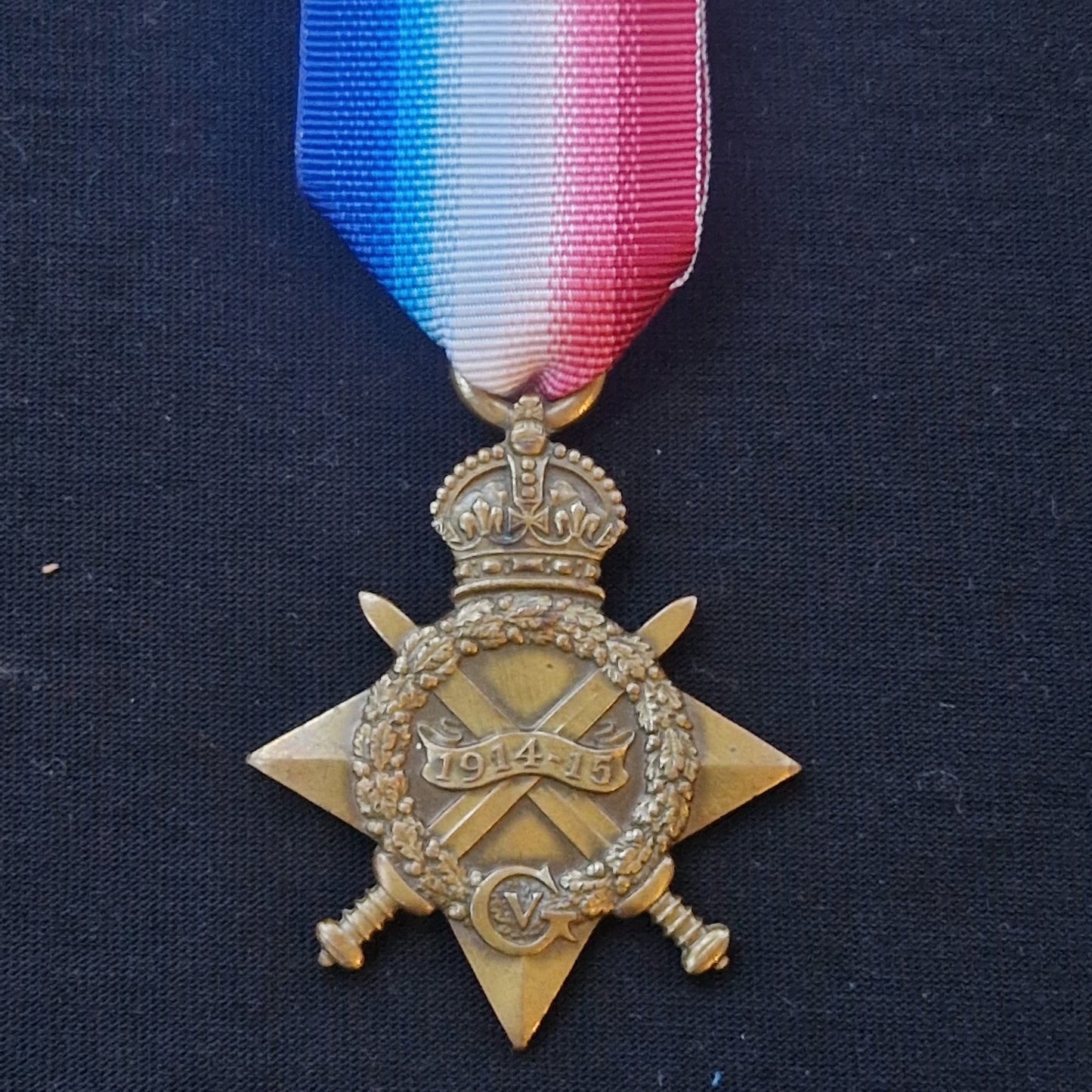 Royal Warwickshire Regiment - Died of Wounds 1917 - WW1 1914-15 Star Medal - 2/1st South Midland Divisional Cyclist Company