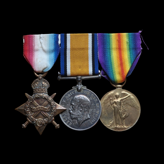 Duke of Cornwall's Light Infantry KIA 1918 British WW1 Medal Trio Avery Plymouth