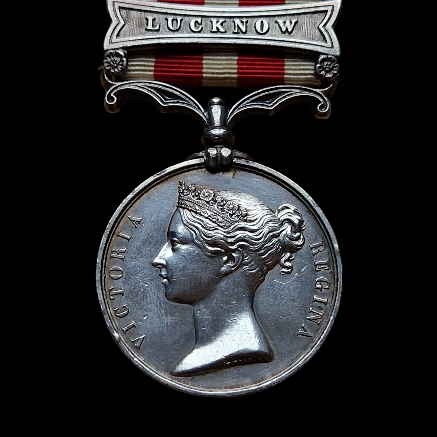 Indian Mutiny Medal 75th Stirlingshire Regiment DIED OF WOUNDS AT DELHI 1857