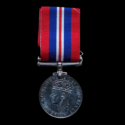 Royal Signals WW2 British War Medal Corporal From Orkney Scotland