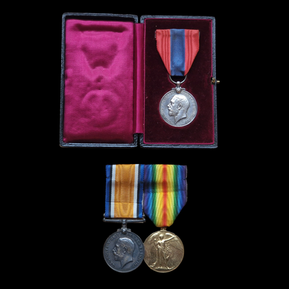 Royal Engineers Died German East Africa 1917 (Tanzania) WW1 Medals Father's ISM