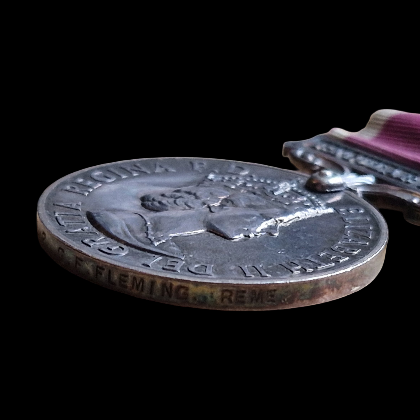 Royal Artillery (London Welsh) WIA Air Raid Orkney 1941 LSGC Medal REME WW2