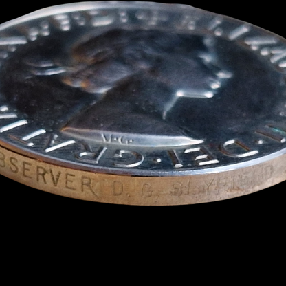 Royal Observer Corps Medal to D.G. Slyfield, Ipswich – Complete with Docs & Box