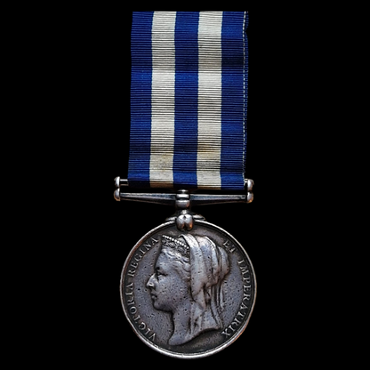 Cameron Highlanders Egypt Medal 1885-86 later AOC in China & WW1 Bothwell Lanark