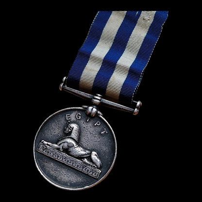 Cameron Highlanders Egypt Medal 1885-86 later AOC in China & WW1 Bothwell Lanark