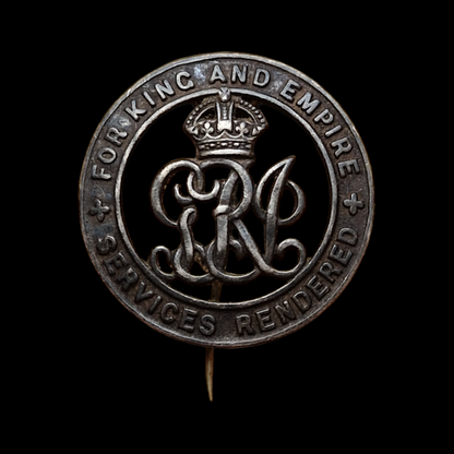 Welsh Field Ambulance Royal Army Medical Corps RAMC WW1 British Silver War Badge