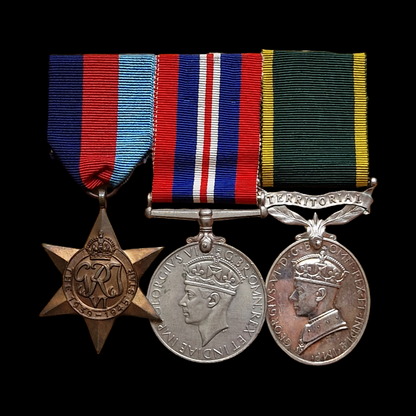 Durham Light Infantry Prisoner of War 1940 POW British WW2 Medal Group Co Durham
