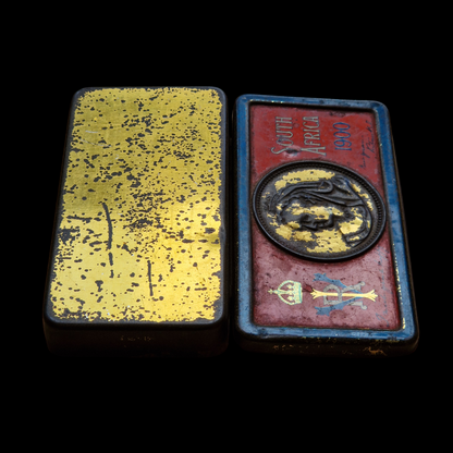 Boer War Queen Victoria 1900 Christmas Chocolate Tin – Original Gift to Troops in South Africa