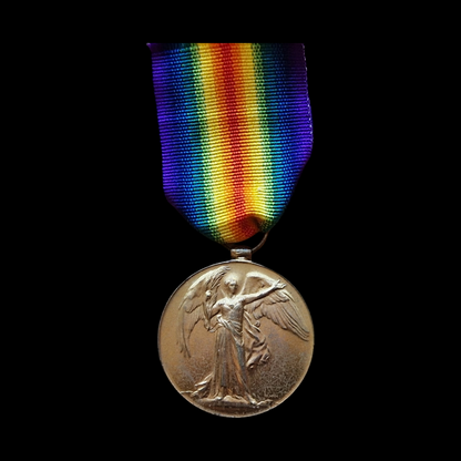 Cameron Highlanders KIA Second Ypres 1915 WW1 Victory Medal from Ardclach Nairn