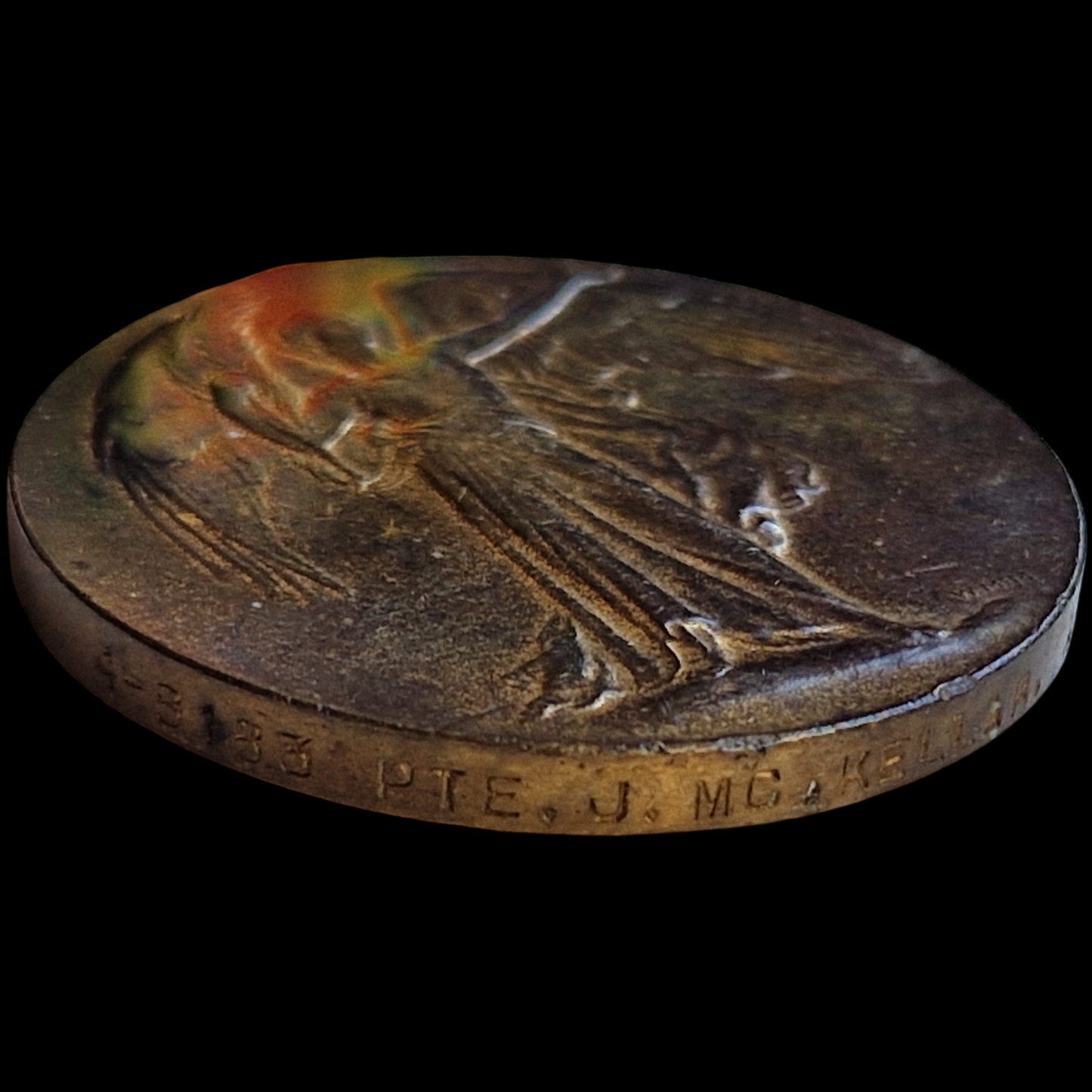 Argyll & Sutherland Highlanders WIA 1915 WW1 British Victory Medal Pte. McKellar