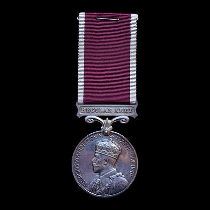 Royal Corps of Signals Long Service & Good Conduct Medal WW2 Service Fulham