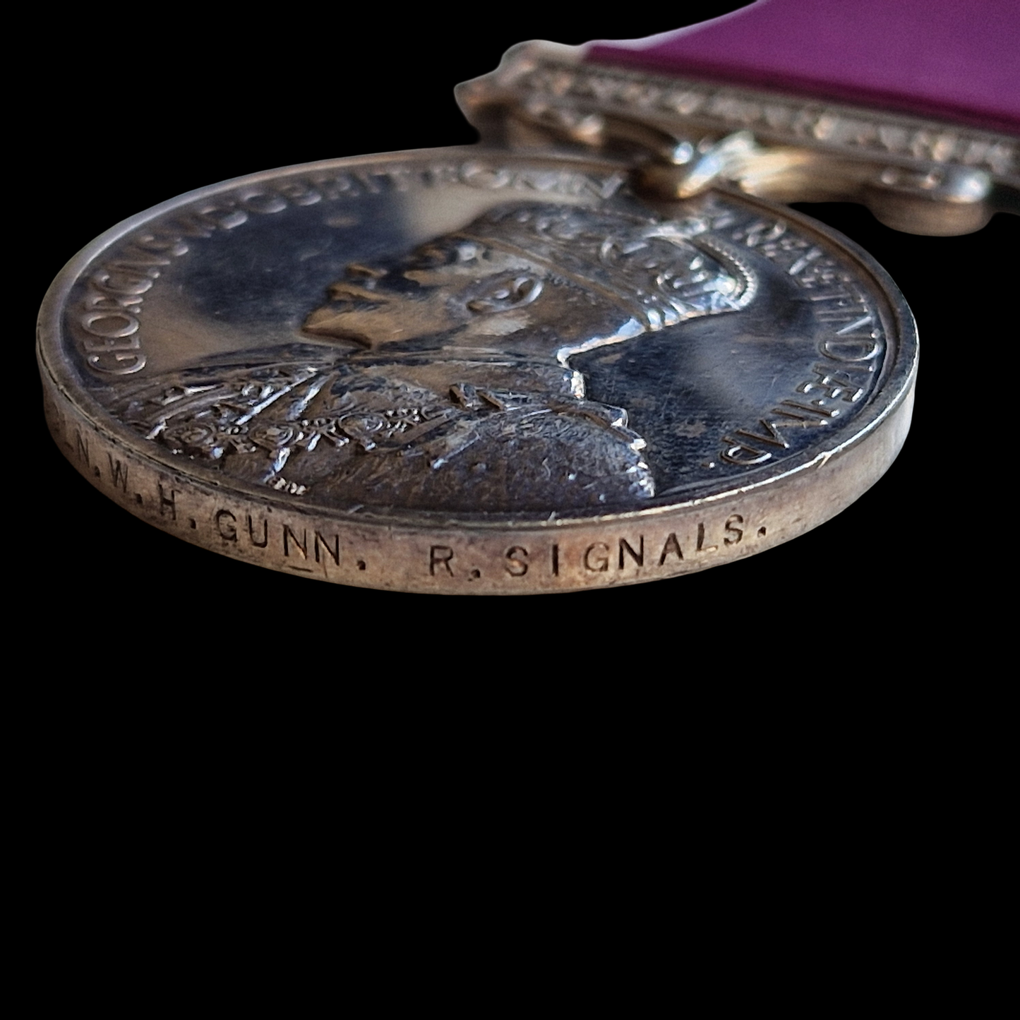 Royal Corps of Signals Long Service & Good Conduct Medal WW2 Service Fulham