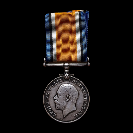 4th Cameron Highlanders WIA Loos 1915 & 1918 5th Bn WW1 British War Medal London