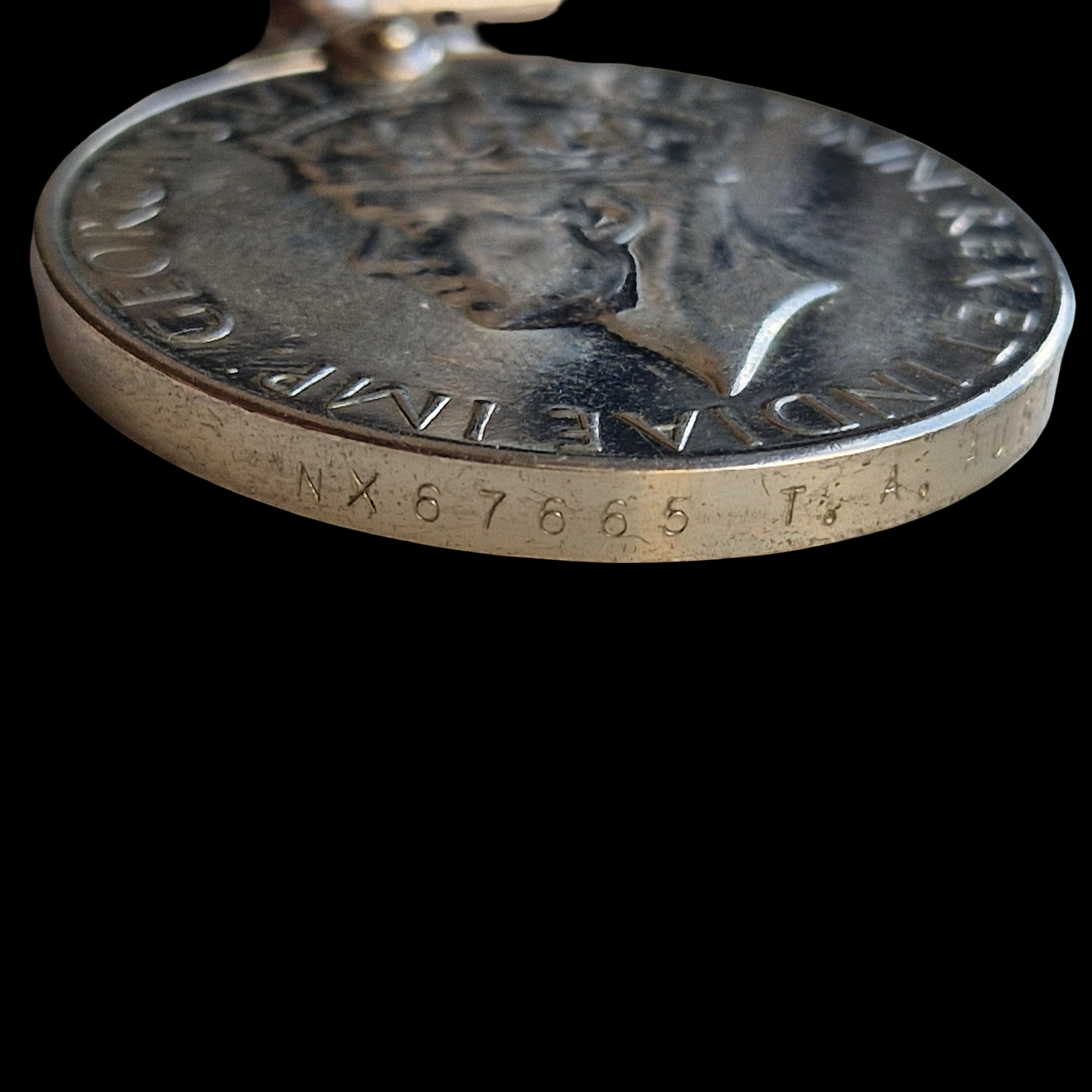 WW2 Australia Service Medal 1939–45 1 Ordnance Workshop Company Africa India