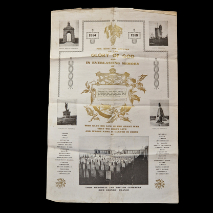 Middlesex Regiment KIA Loos 1915 WW1 1914 Mons Medal Trio Memorial Plaque Scroll