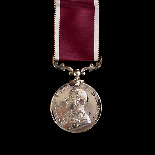 WW1 British Army Long Service & Good Conduct Medal (George V) - Naming Erased
