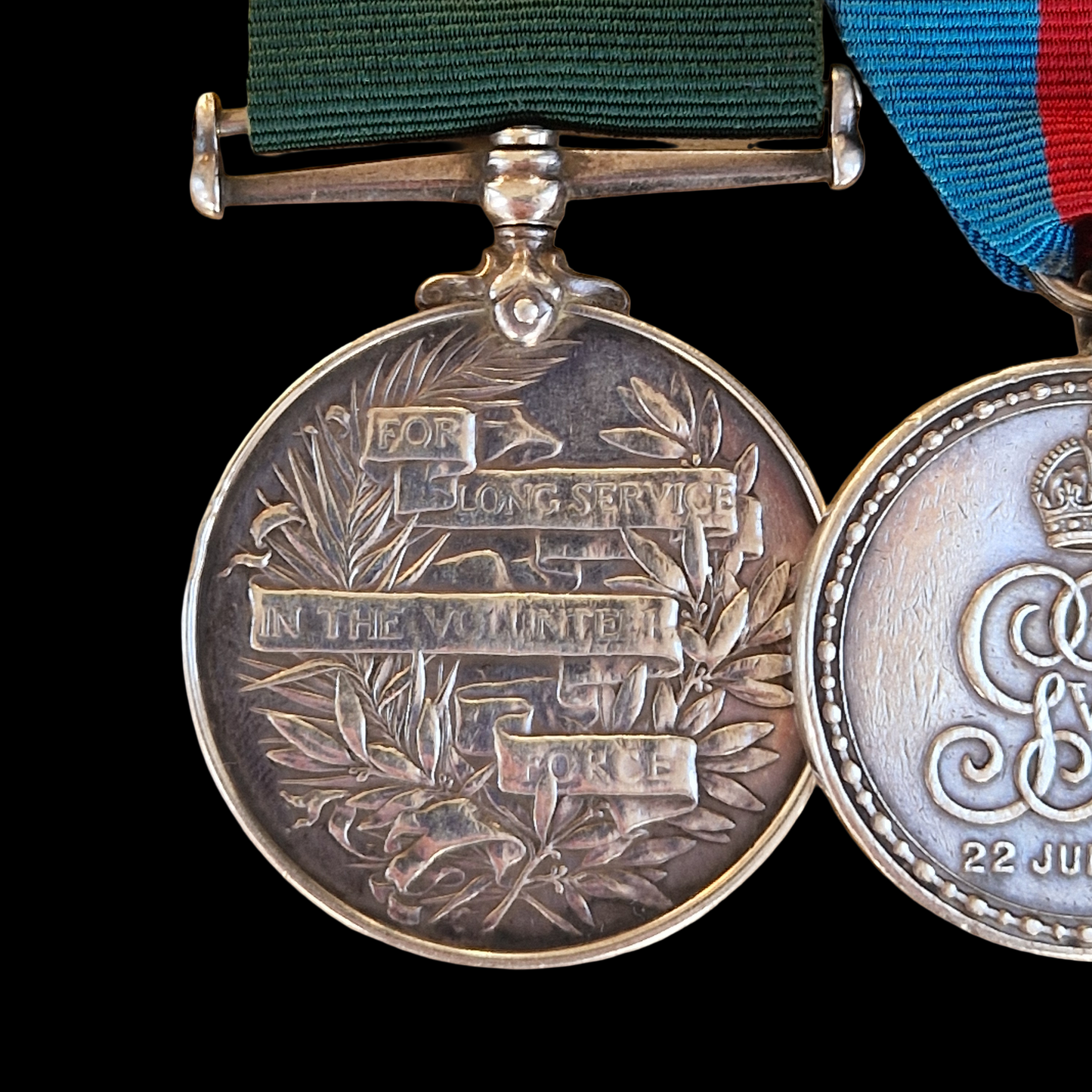 18th Middlesex Rifle Volunteer Corps, Paddington Rifles, Long Service Medal EVII