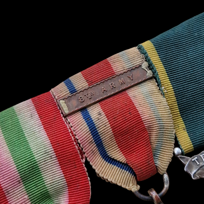 Royal Artillery WW2 British Medal Group 8th Army North Africa Italy Petersfield