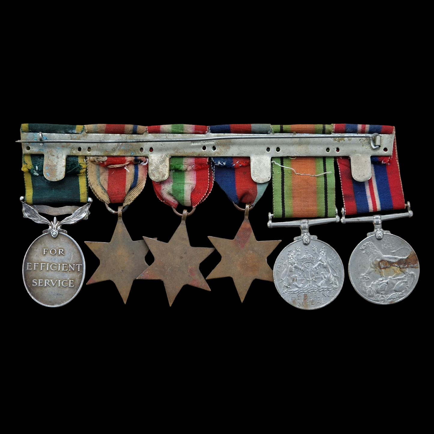 Royal Artillery WW2 British Medal Group 8th Army North Africa Italy Petersfield