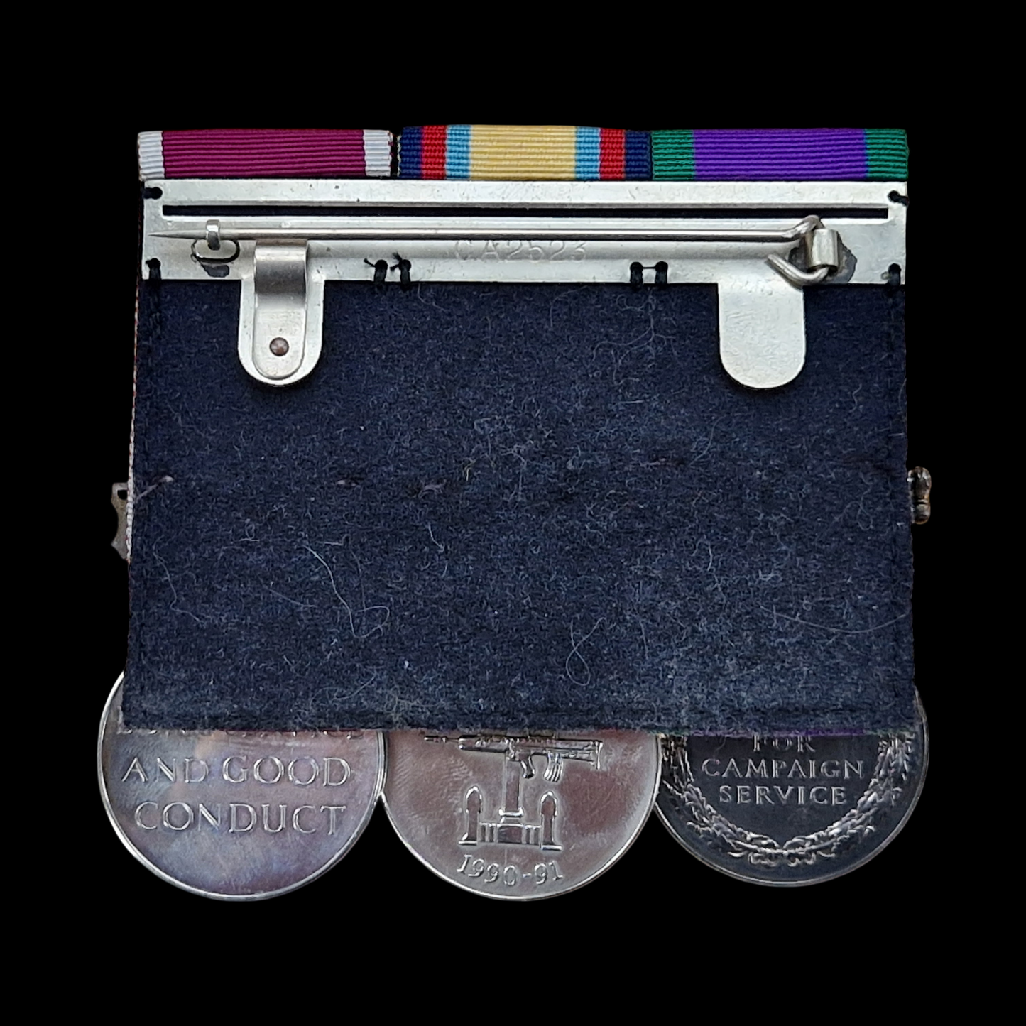 Royal Electrical & Mechanical Engineers Gulf War Northern Ireland Long Service Medal Group