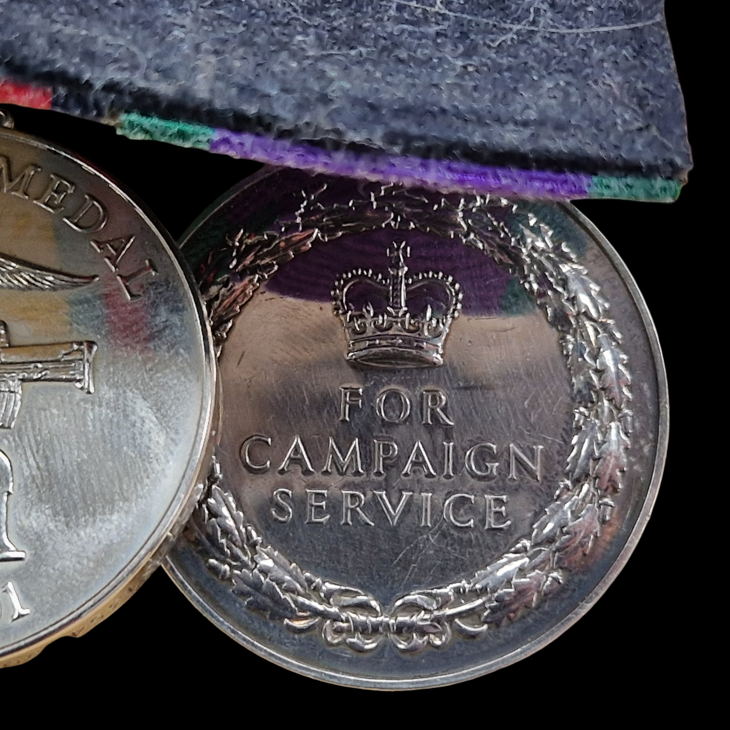 Royal Electrical & Mechanical Engineers Gulf War Northern Ireland Long Service Medal Group