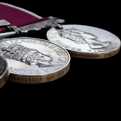 Royal Electrical & Mechanical Engineers Gulf War Northern Ireland Long Service Medal Group