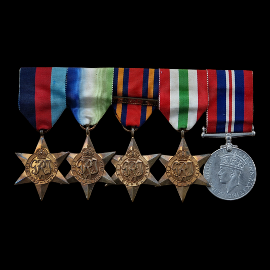 WW2 British Medal Group 1939–45 Star, Burma Star Pacific Clasp, Defence & War Medals