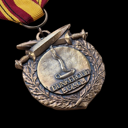 WW2 Dunkirk Medal Original Full Size Dunkirk 1940 British French WWII Medal
