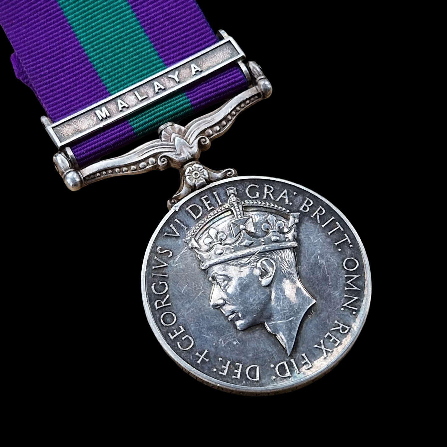 Seaforth Highlanders British General Service Medal Malaya Clasp