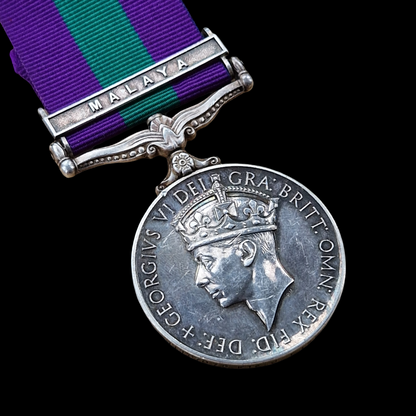 Seaforth Highlanders British General Service Medal Malaya Clasp