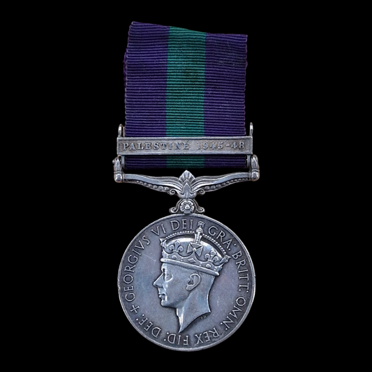 Royal Army Medical Corps RAMC British General Service Medal Palestine 1945-48