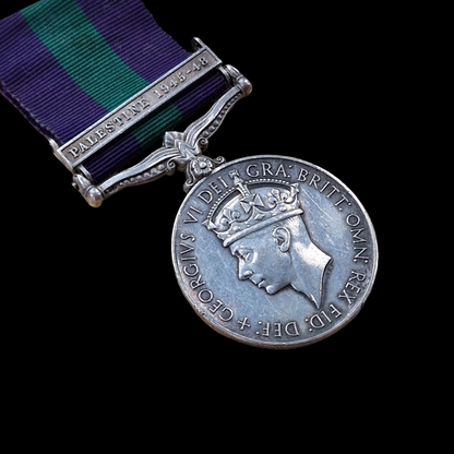 Royal Army Medical Corps RAMC British General Service Medal Palestine 1945-48