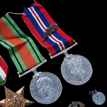 WW2 British Medal Group Mentioned in Despatches 1st Army Africa Italy Star MiD