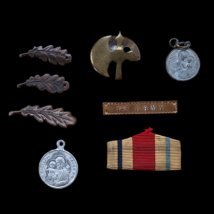 WW2 British Medal Group Mentioned in Despatches 1st Army Africa Italy Star MiD