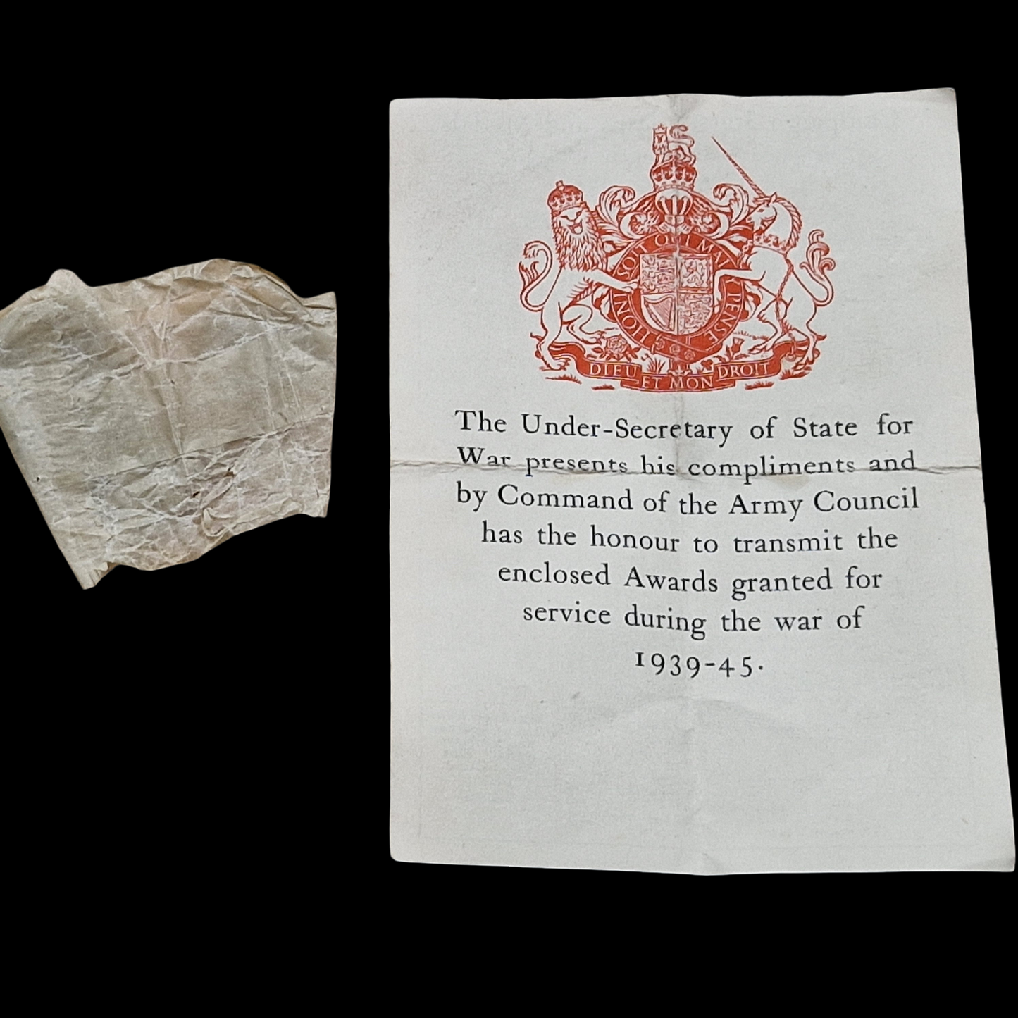 WW2 British Medal Group Mentioned in Despatches 1st Army Africa Italy Star MiD
